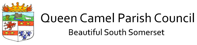 The Crest of the Queen Camel Parish Council